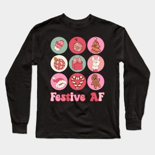 Festive af Long Sleeve T-Shirt